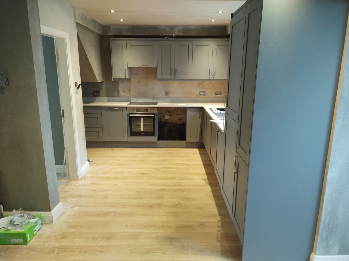 Kitchen installation in Belfast