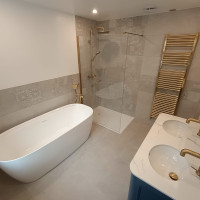 free standing bath